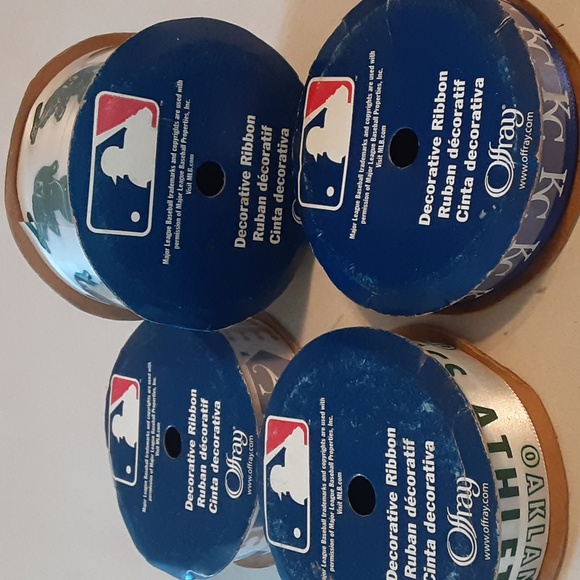 Sports Ribbon -Baseball Oakland and KC - Picture 3 of 3